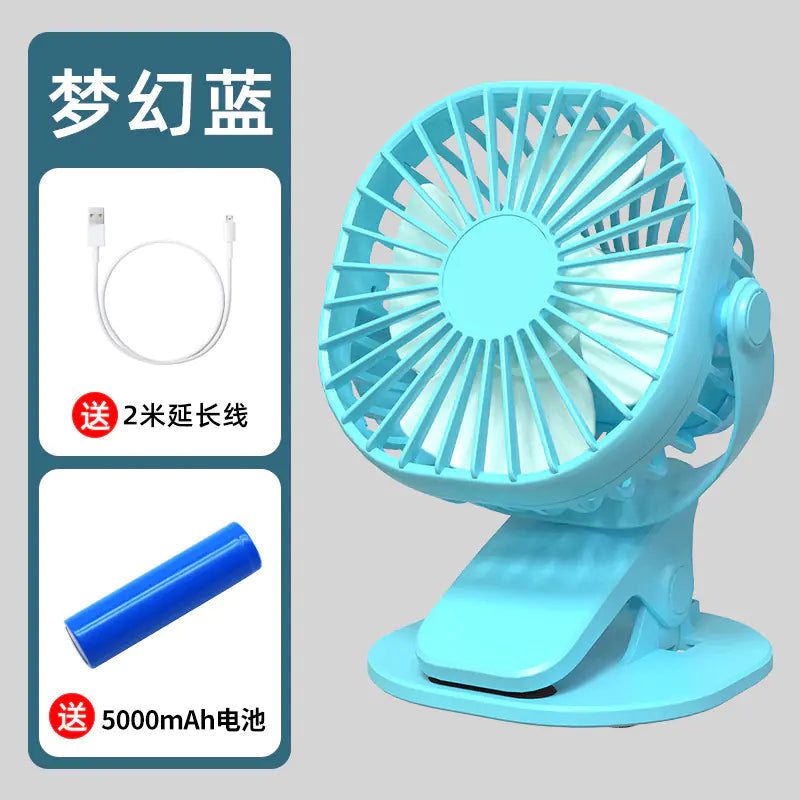 Portable USB Mini Fan for Home and Car Use